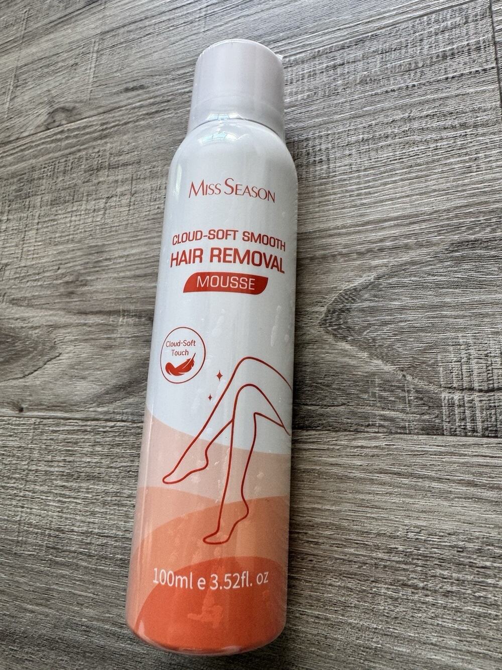 MISS SEASON Cloud-Soft Smooth Hair Removal Mousse 100mL 3.52 fl oz New